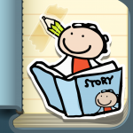 kid in story app