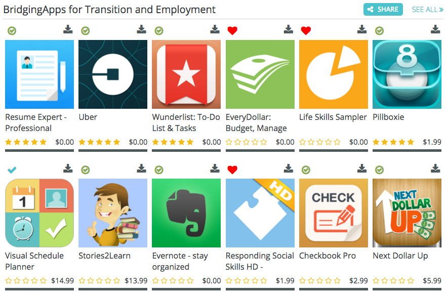 BridgingApps for Transition and Employment
