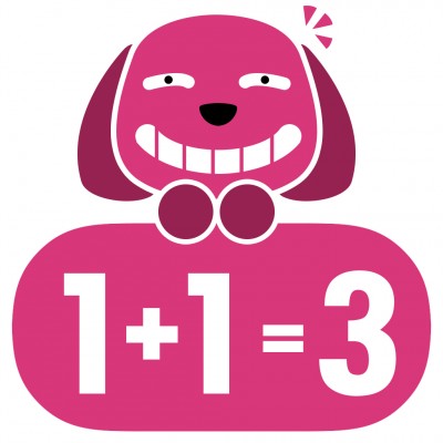 1+2=3 App
