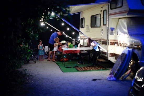 Family Camping Image