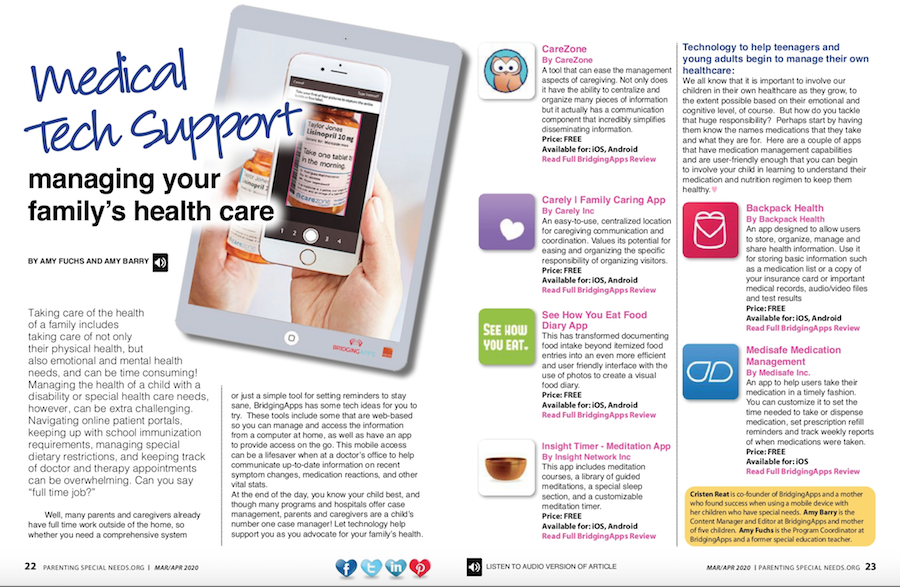 Parenting Special Needs Magazine March 2020
