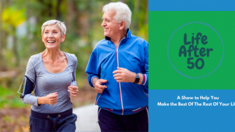 Older Adult Couple Jogging