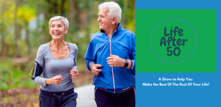Older Adult Couple Jogging