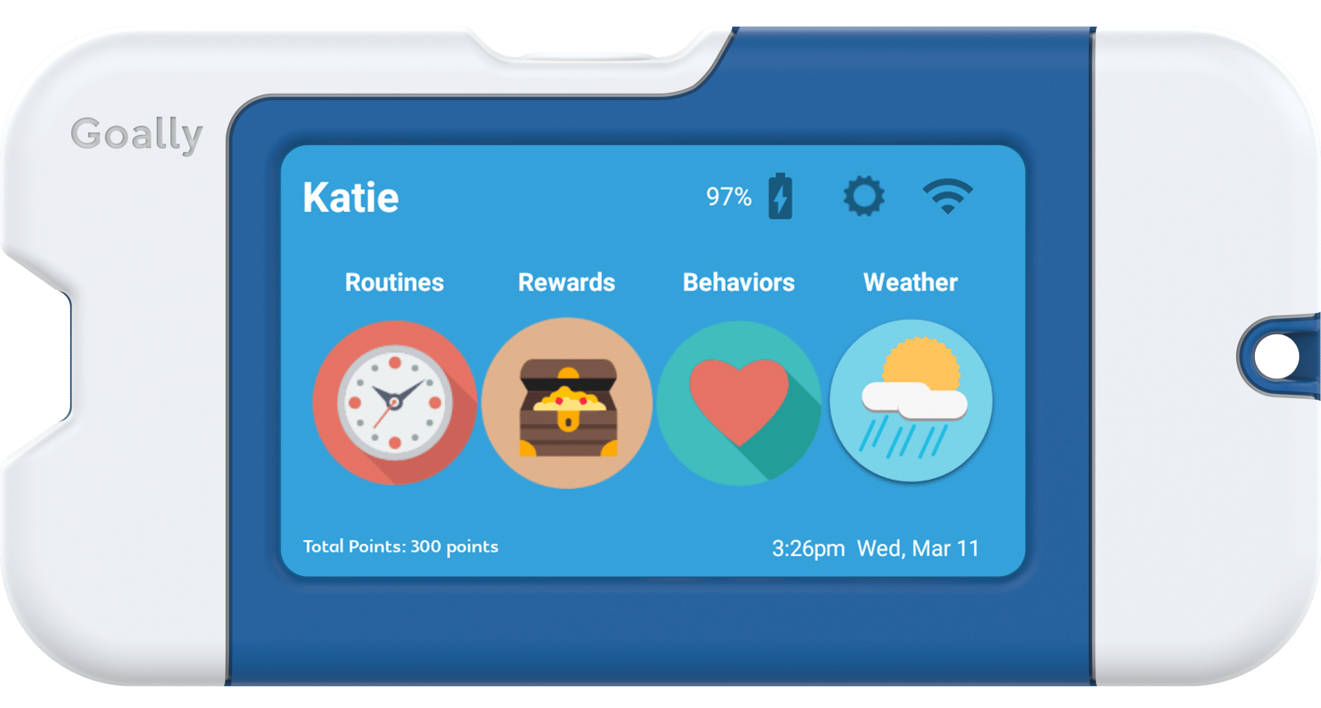 goally app graphic