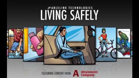 living safely app graphic