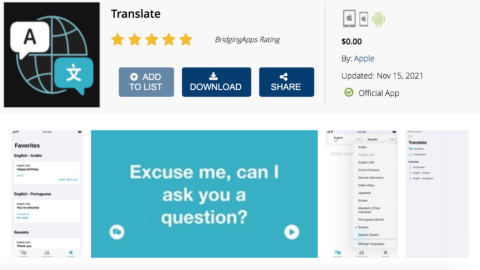 translate app icon