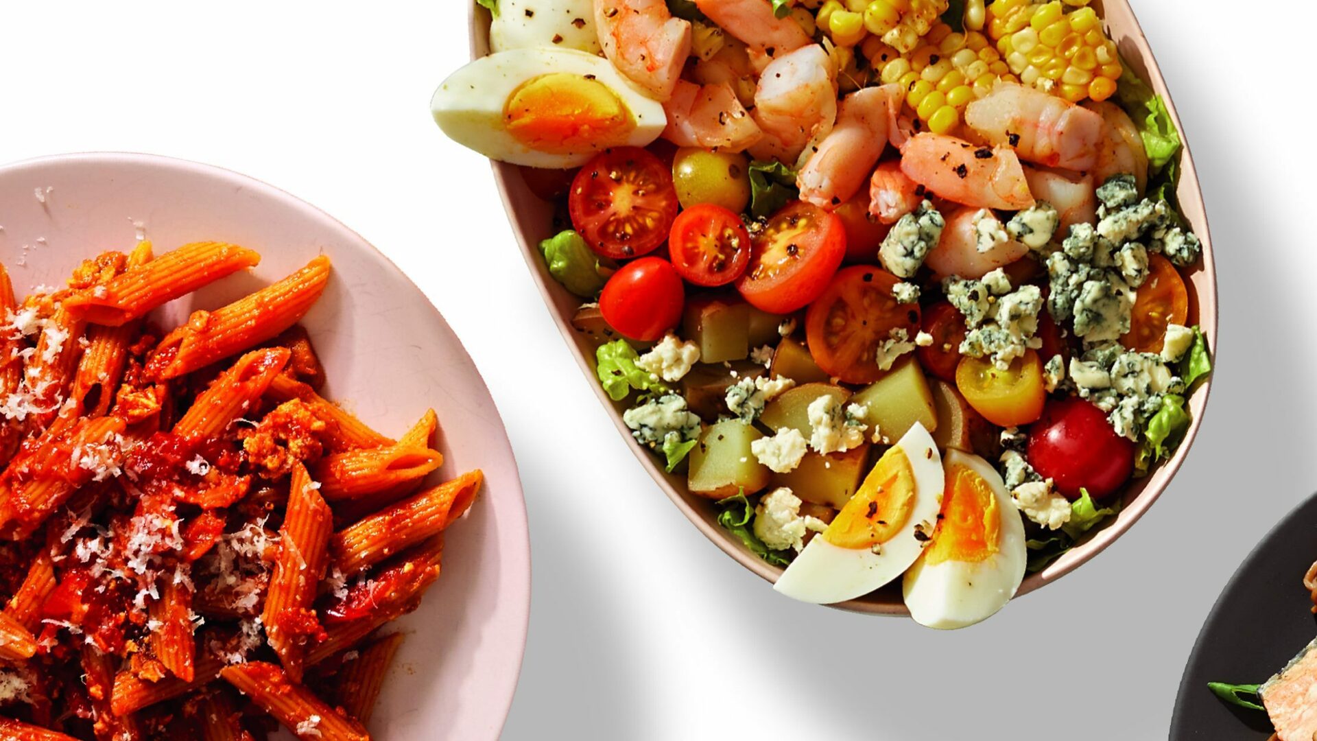 Plates of Vegetables